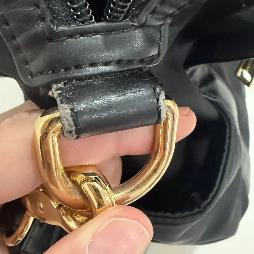 REBECCA MINKOFF Black Knocked Up Baby Bag /Overnight Bag See Photos